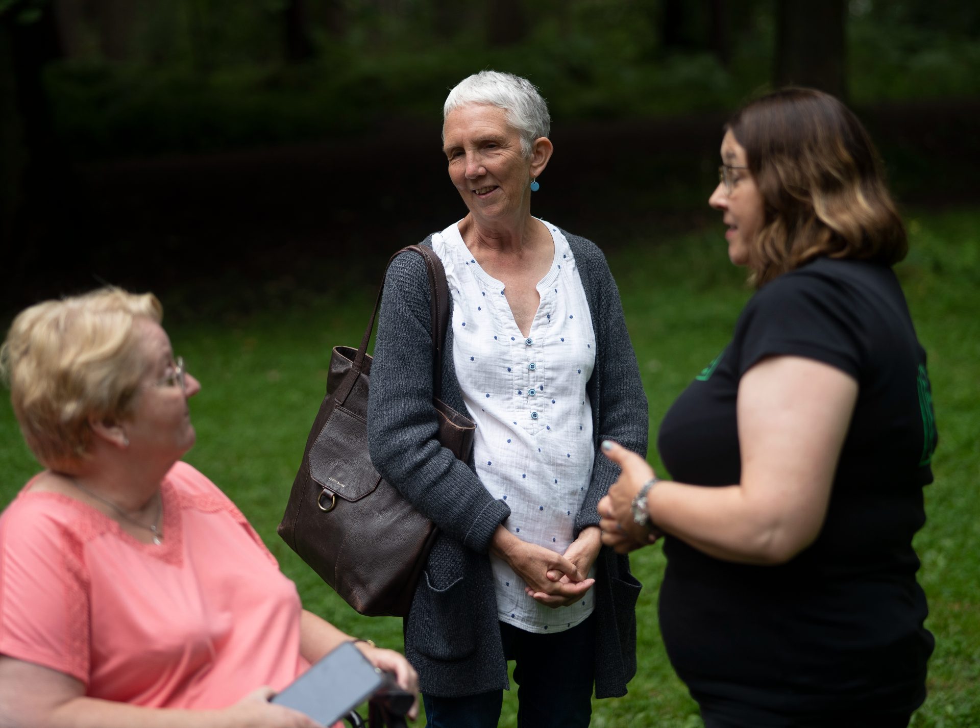 Ann Cleeves meets community members