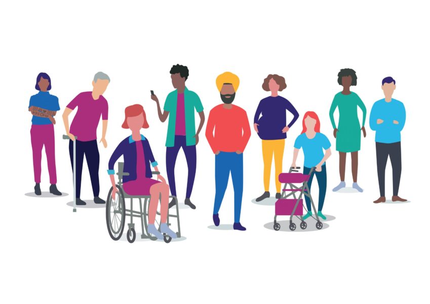 Image of diverse group